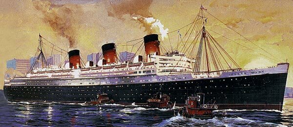 модель Queen Mary 1/570 Королева Мэри